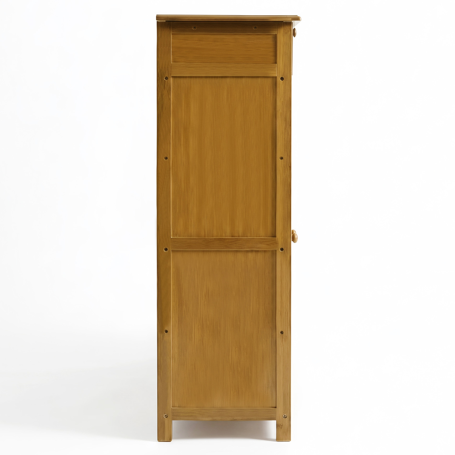 Ollie 2 Door Bamboo Shoe Storage Cabinet