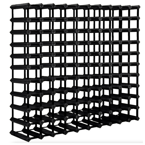 WineRackStore Calvin 120 Bottle Pine Wood Wine Rack Temple & ster