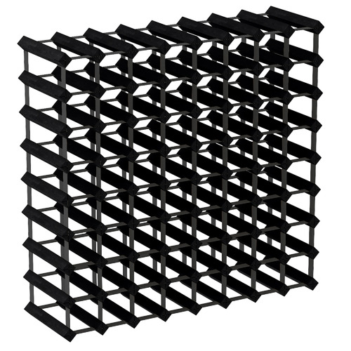 Cullen 72 Bottles Pine Wood Wine Rack