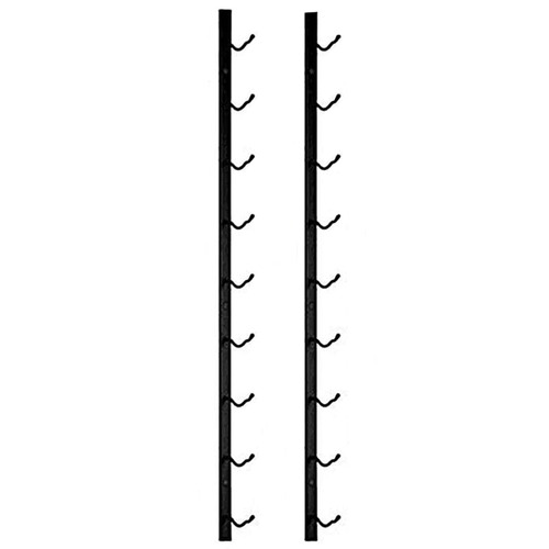 Malphis 9 Bottle Wall Mounted Wine Rack