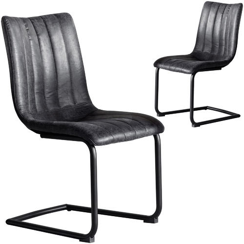 beautiful leather dining chairs