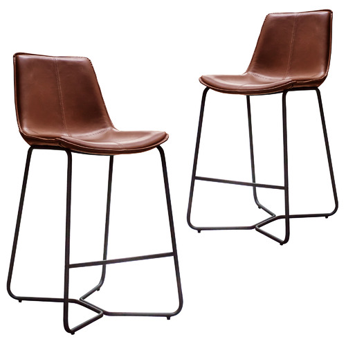 modern leather barstools