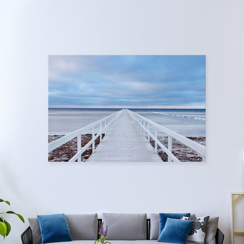 Art Illusions The Jetty Canvas Wall Art | Temple & Webster