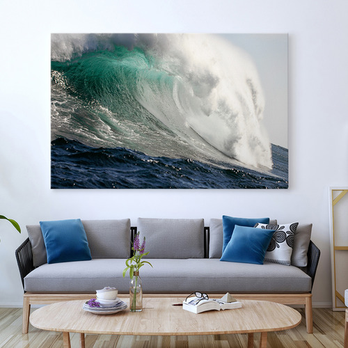 Art Illusions Ocean Wave Canvas Print | Temple & Webster