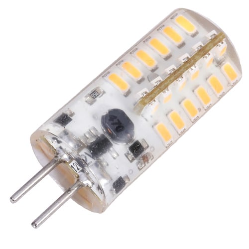 3.5W 12V Silica Gel Body G4 Bi-Pin Bulb
