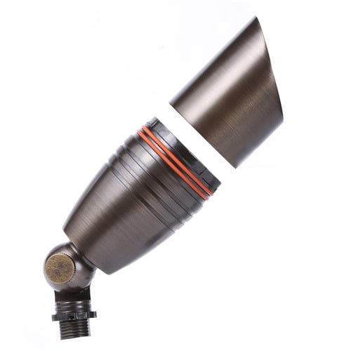 Orion 2700K Brass Garden Spike Light