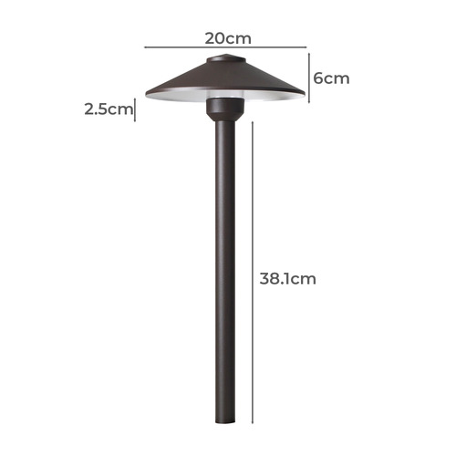 Javan Aluminium Pathway Light