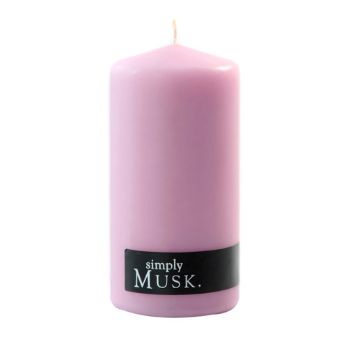 13cm Musk Pillar Candle