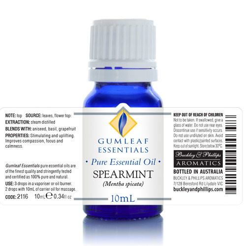 10ml Spearmint Essential Oil