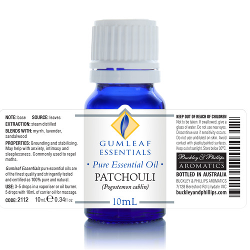 10ml Patchouli Essential Oil