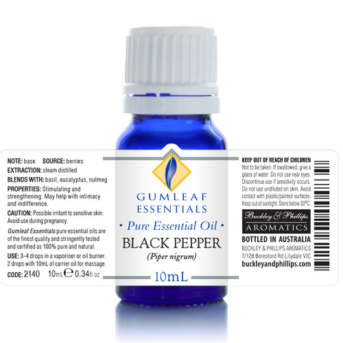 10ml Black Pepper Essential Oil