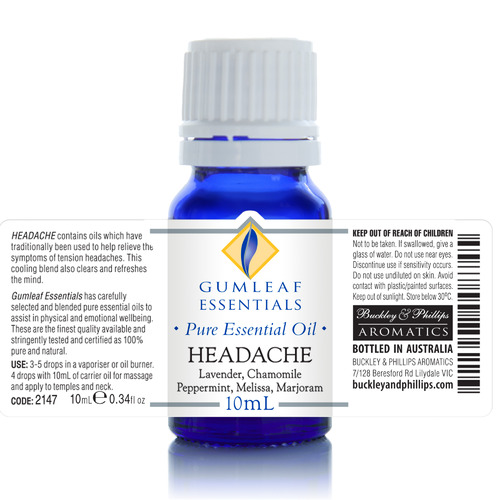 10ml Headache Essential Oil Blend