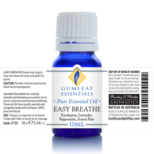 10ml Easy Breathe Essential Oil Blend
