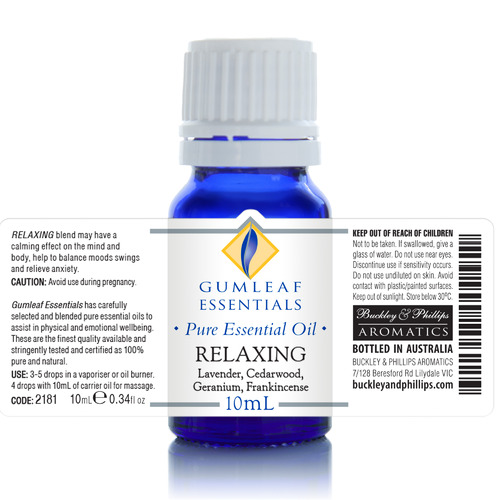 10ml Relaxing Essential Oil Blend