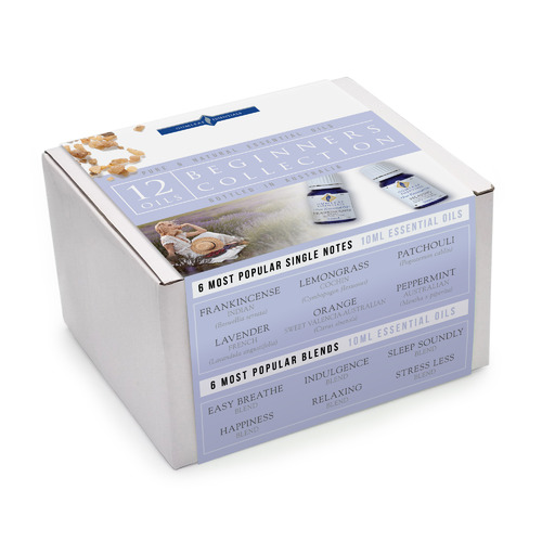 12 Piece 10ml Gumleaf Essentials Beginners Essential Oil Set