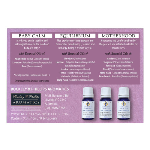 Mother Trio Essential Oil Set
