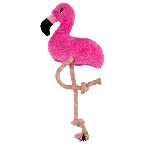 Flamingo Dog Toy Temple & ster