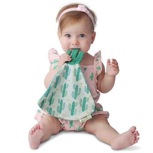 Malarkey Kids Cacti Cutie Munch-it Blanket Teething Blankey