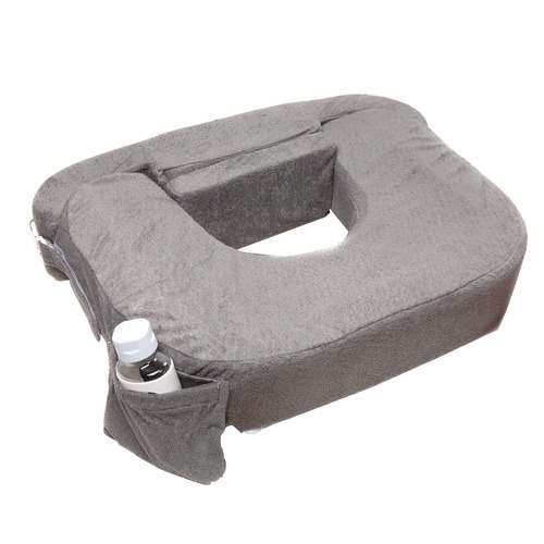 My Brest Friend Grey Twin Deluxe Nursing Pillow