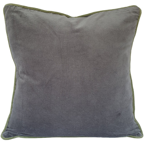Solid Cotton Velvet Cushion Cover
