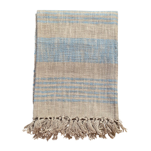 Grain Sack Cotton Throw