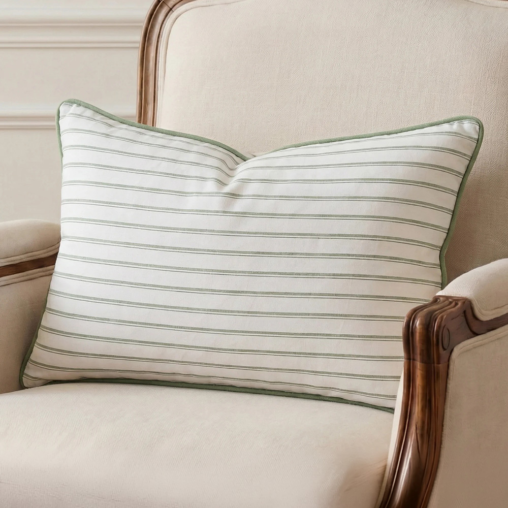Bhavika Cotton Lumbar Cushion Cover