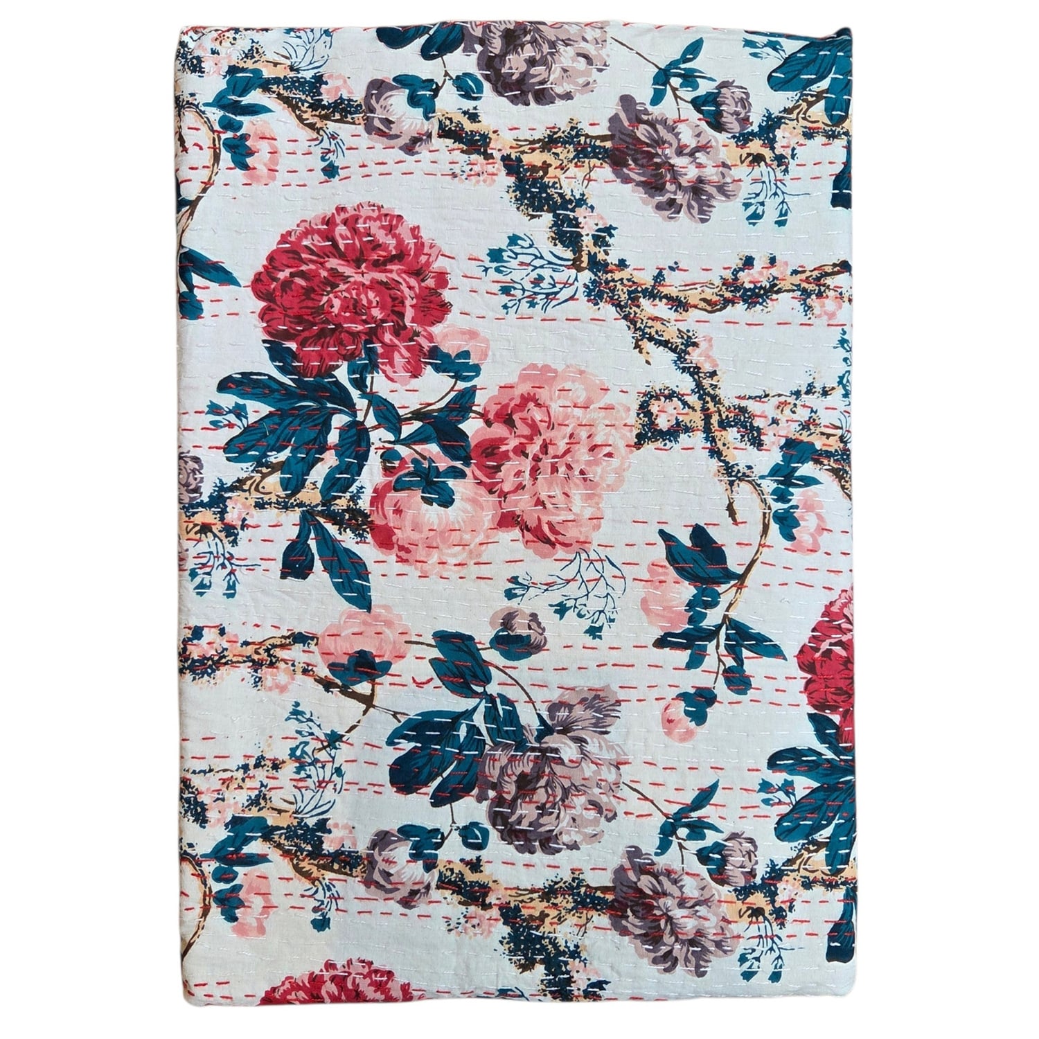 Peony Darcy Cotton Bedspread