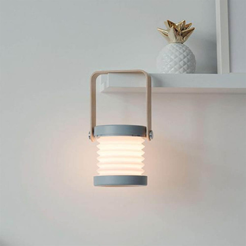 White & Gold Foldable Night Light