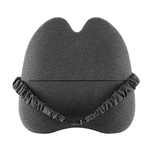Grey Lumbar Back Support Cushion