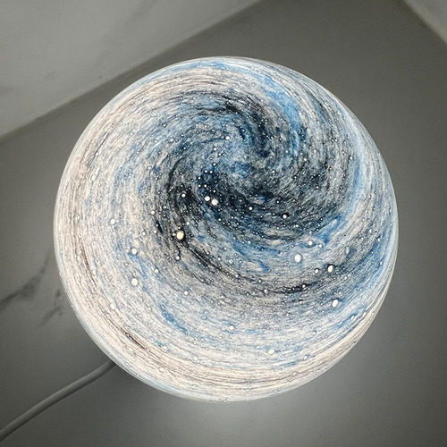 12cm Blue Planet Night Lamp-Blue
