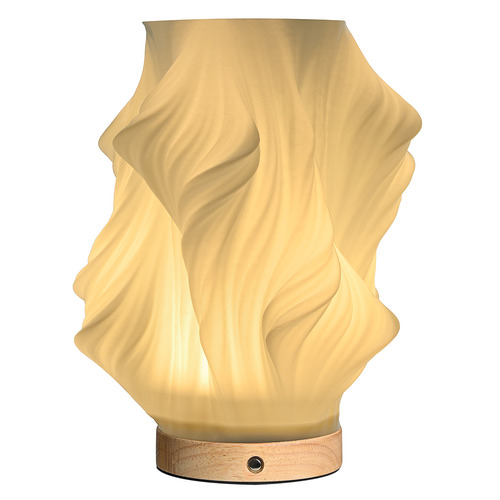 Tree Rechargeable LED Wooden Table Lamp