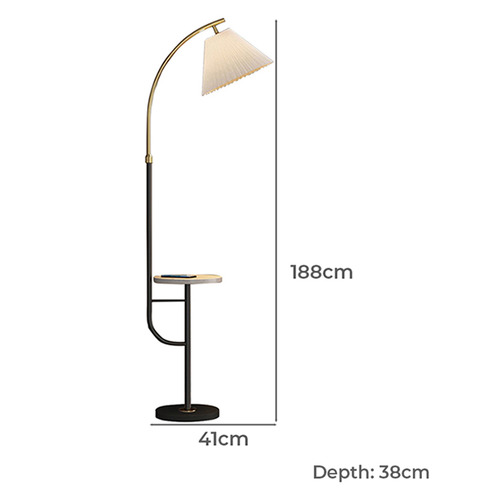 Everlit Luca Floor Lamp Temple & ster
