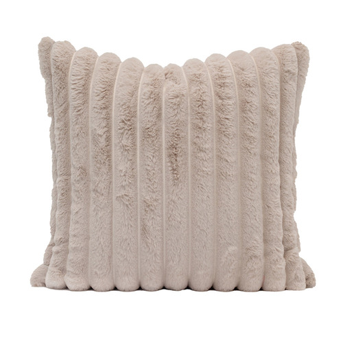 Faux Rabbit Fur Cushion