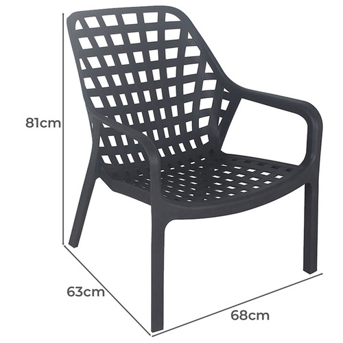 (Set of 4)Klara Outdoor Chair