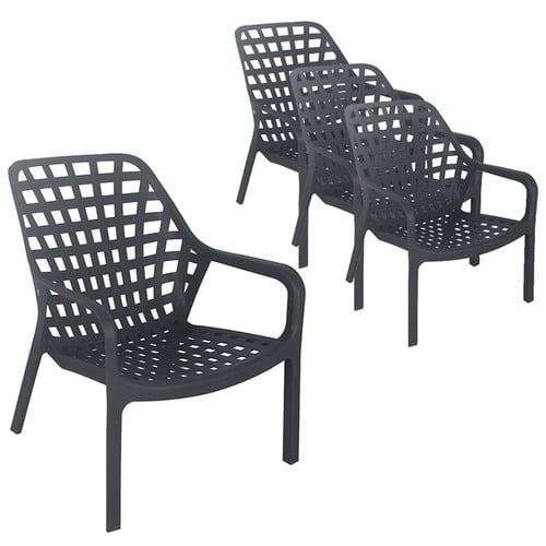 (Set of 4)Klara Outdoor Chair