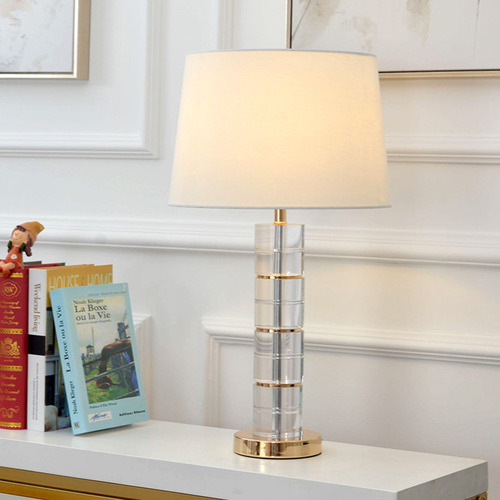 Crystal Clear Table Lamp