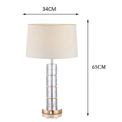 Crystal Clear Table Lamp