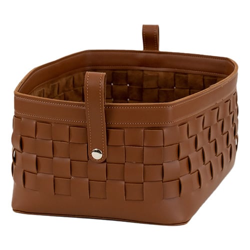 Ramonde Bridle Leather Storage Basket