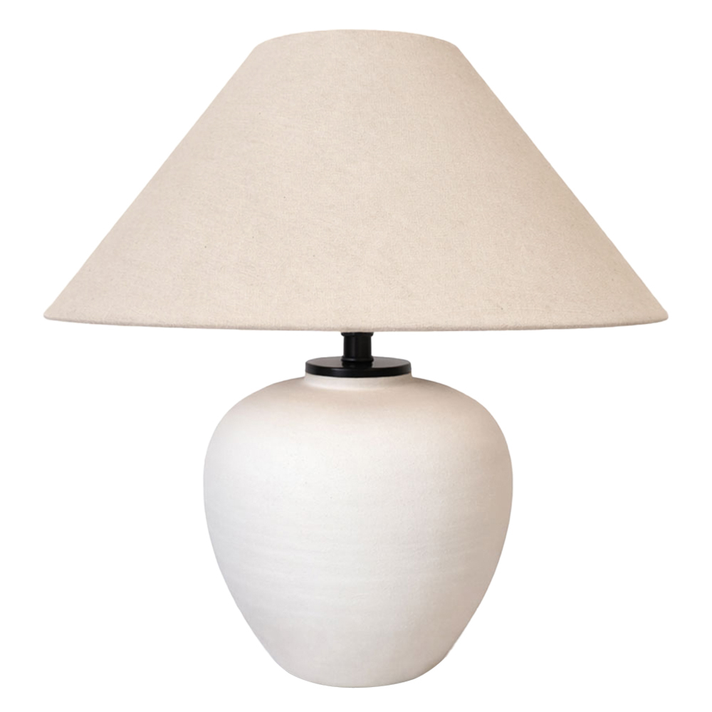 Danvers Ceramic & Linen Table Lamp
