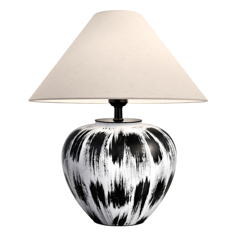 Oberlin Ceramic & Linen Table Lamp