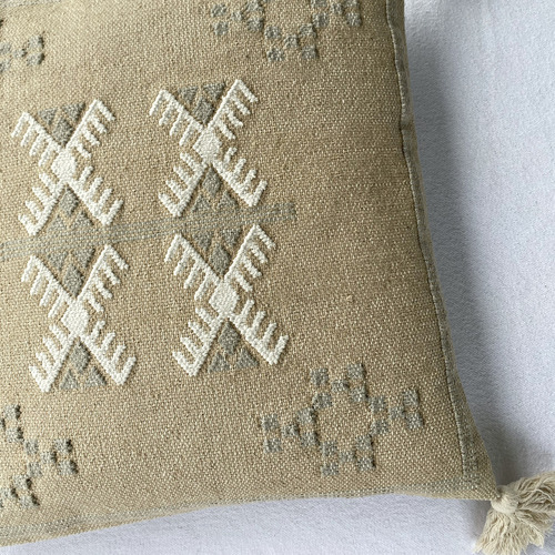 Pale Oak Cotton Cushion