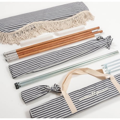 Navy Laurens Stripe Premium Beach Tent