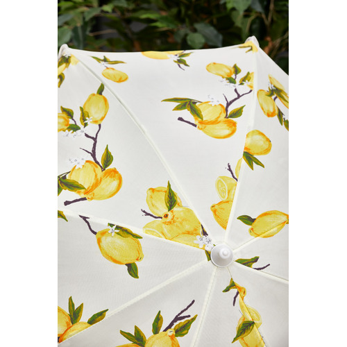 BusinessandPleasureCo Vintage Lemons Holiday Beach Umbrella | Temple ...