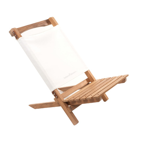 low wooden outdoor chairs