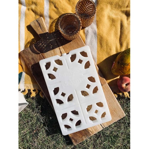 White Breezeblock Ice Pack