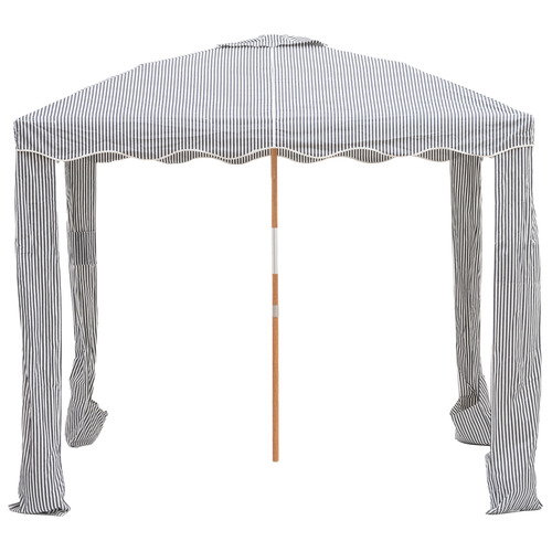 Navy Striped Beach Cabana | Temple & Webster