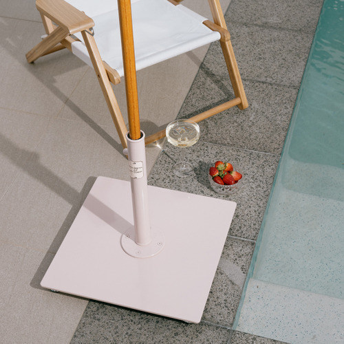 16kg Square Umbrella Base Temple & ster