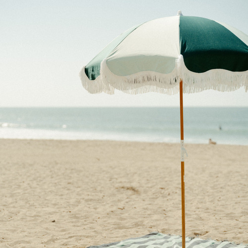 1.5m Holiday 70's Panel Beach Umbrella