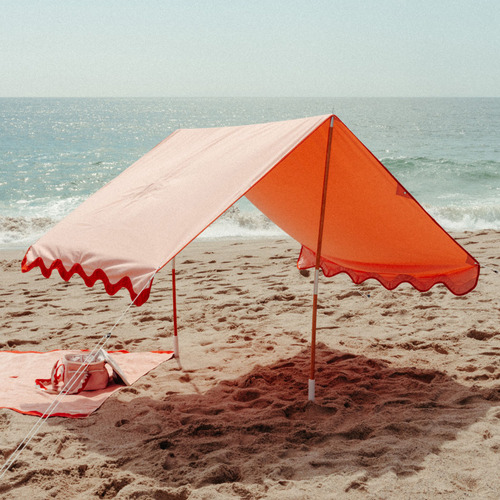 Rivie Cotton Canvas Beach Tent Temple & ster