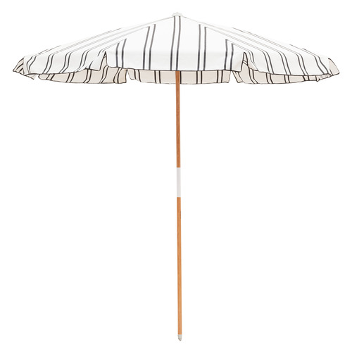 2.3m Amalfi Striped Beach Umbrella